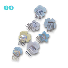 Load image into Gallery viewer, The Jayne (Ceramic Posy Comb Set)