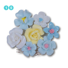 Load image into Gallery viewer, The Jayne (Ceramic Posy Comb Set)