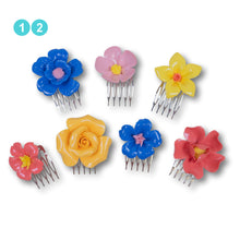 Load image into Gallery viewer, The Jayne (Ceramic Posy Comb Set)