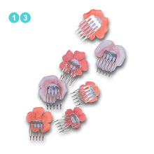 Load image into Gallery viewer, The Jayne (Ceramic Posy Comb Set)