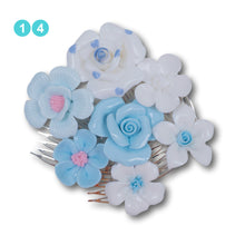 Load image into Gallery viewer, The Jayne (Ceramic Posy Comb Set)