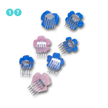 Load image into Gallery viewer, The Jayne (Ceramic Posy Comb Set)