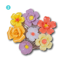 Load image into Gallery viewer, The Jayne (Ceramic Posy Comb Set)