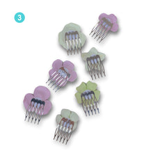 Load image into Gallery viewer, The Jayne (Ceramic Posy Comb Set)