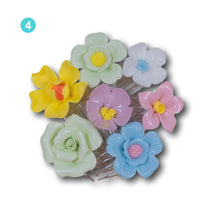 Load image into Gallery viewer, The Jayne (Ceramic Posy Comb Set)
