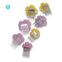 Load image into Gallery viewer, The Jayne (Ceramic Posy Comb Set)