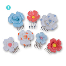 Load image into Gallery viewer, The Jayne (Ceramic Posy Comb Set)