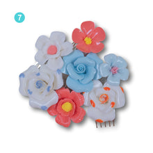 Load image into Gallery viewer, The Jayne (Ceramic Posy Comb Set)