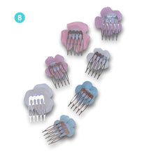 Load image into Gallery viewer, The Jayne (Ceramic Posy Comb Set)