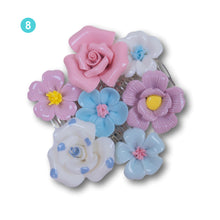 Load image into Gallery viewer, The Jayne (Ceramic Posy Comb Set)