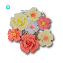 Load image into Gallery viewer, The Jayne (Ceramic Posy Comb Set)