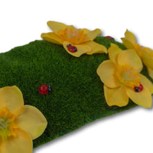 Load image into Gallery viewer, The Josephine (Lady Bugs on Green Headpiece)