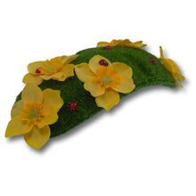 Load image into Gallery viewer, The Josephine (Lady Bugs on Green Headpiece)
