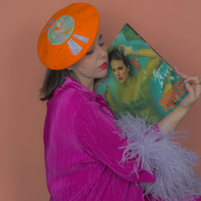 Load image into Gallery viewer, The Life of a Showgirl on Vinyl Beret