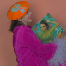 Load image into Gallery viewer, The Life of a Showgirl on Vinyl Beret
