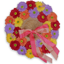 Load image into Gallery viewer, The Mae (Gerbera Straw Hat in Large)