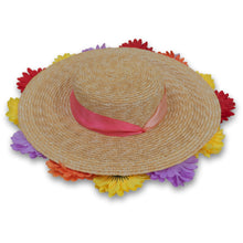 Load image into Gallery viewer, The Mae (Gerbera Straw Hat in Small)