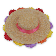 Load image into Gallery viewer, The Mae (Gerbera Straw Hat in Small)
