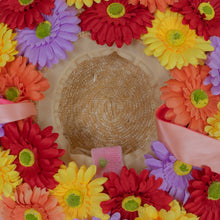 Load image into Gallery viewer, The Mae (Gerbera Straw Hat in Small)
