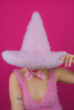 Load image into Gallery viewer, Ruffle Witch Hat in Pink (Large)