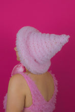 Load image into Gallery viewer, Ruffle Witch Hat in Pink (small)