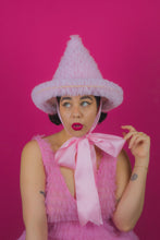 Load image into Gallery viewer, Ruffle Witch Hat in Pink (small)