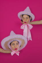 Load image into Gallery viewer, Ruffle Witch Hat in Pink (Large)