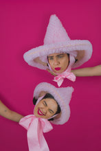 Load image into Gallery viewer, Ruffle Witch Hat in Pink (Large)