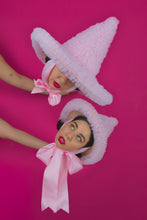 Load image into Gallery viewer, Ruffle Witch Hat in Pink (small)