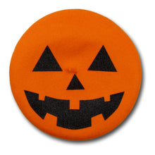 Load image into Gallery viewer, Jack-O'-Lantern Beret