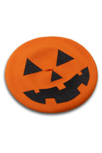 Load image into Gallery viewer, Jack-O'-Lantern Beret