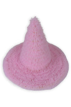 Load image into Gallery viewer, Ruffle Witch Hat in Pink (Large)