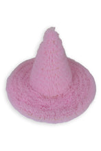 Load image into Gallery viewer, Ruffle Witch Hat in Pink (Large)