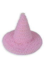 Load image into Gallery viewer, Ruffle Witch Hat in Pink (Large)