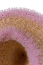 Load image into Gallery viewer, Ruffle Witch Hat in Pink (Large)