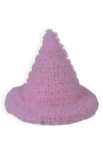 Load image into Gallery viewer, Ruffle Witch Hat in Pink (small)