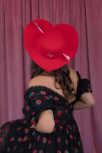 Load image into Gallery viewer, Love Struck Heart Hat in Red