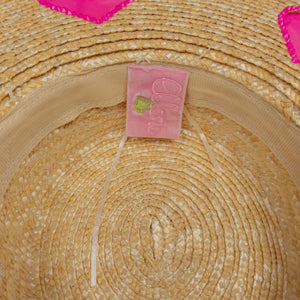 Heart on my Sleeve Straw Hat (Small)