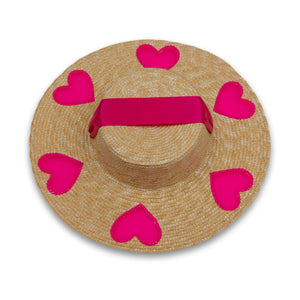 Heart on my Sleeve Straw Hat (Small)