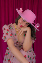 Load image into Gallery viewer, Love Struck Heart Hat in Pink