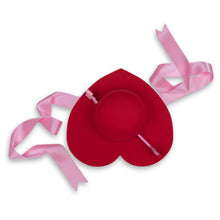 Load image into Gallery viewer, Love Struck Heart Hat in Red