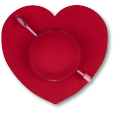 Load image into Gallery viewer, Love Struck Heart Hat in Red