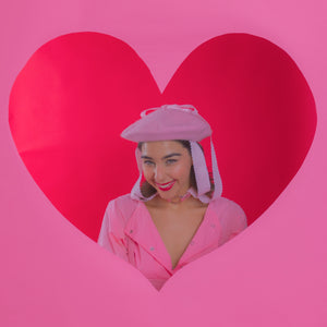 All Choked Up Beret in Pink