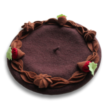 Load image into Gallery viewer, Chocolate Cake Beret