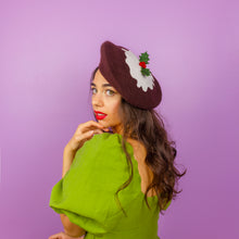 Load image into Gallery viewer, Christmas Pud Beret