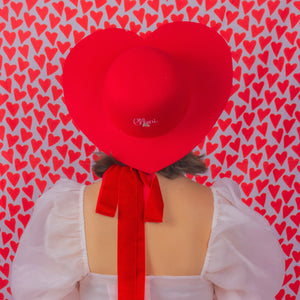 Disco Hearts Heart Hat