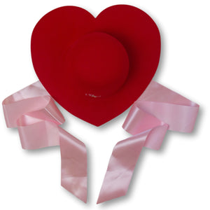 Disco Hearts Heart Hat
