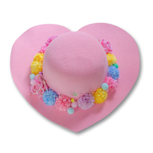 Bouquet Heart Hat