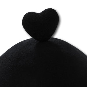 Lovesick Gumdrop Hat in Black