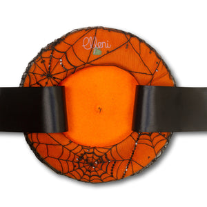 Cobweb Beret in Orange